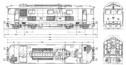 Typenskizze FFS Bm 4/4 II